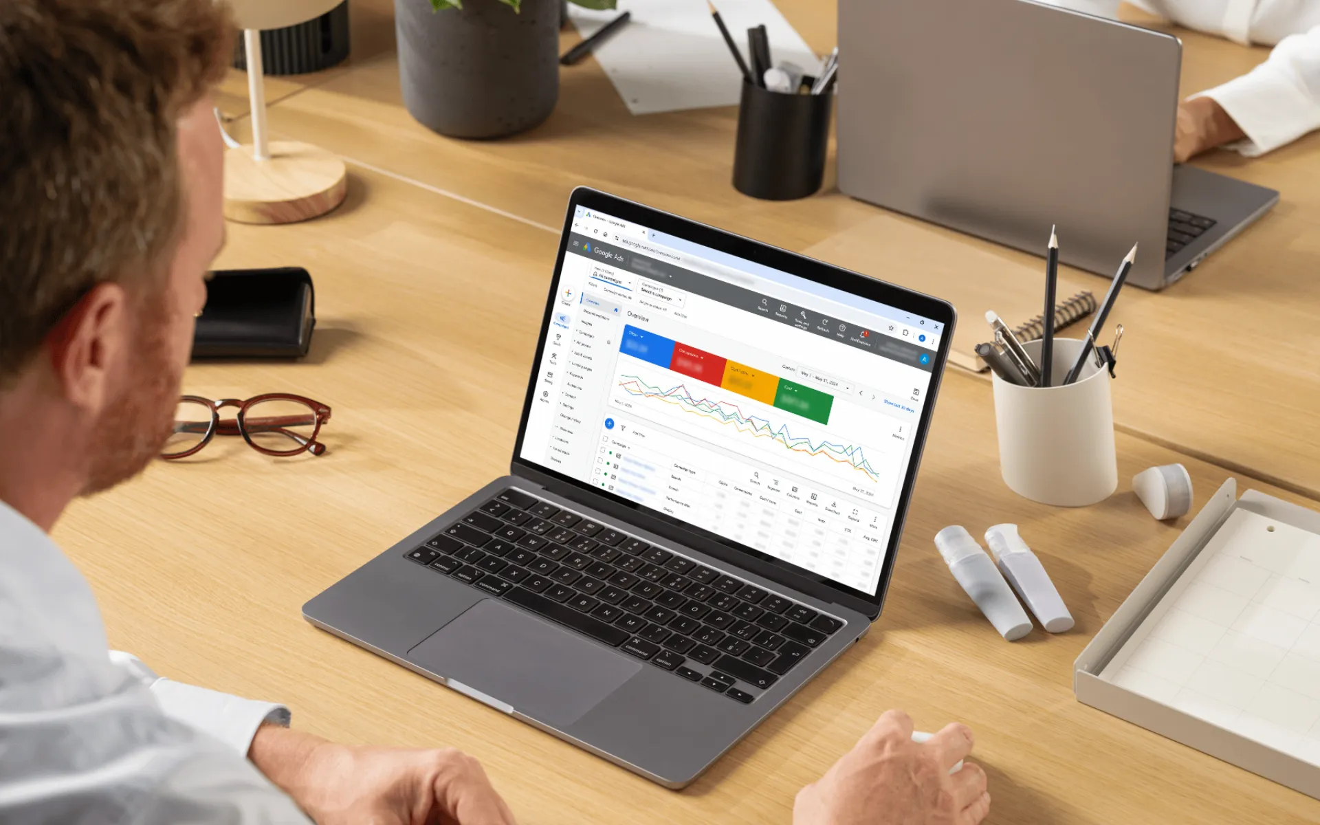 Google Ads dasboard